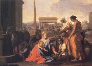 The Holy Family in Egypt Poussin